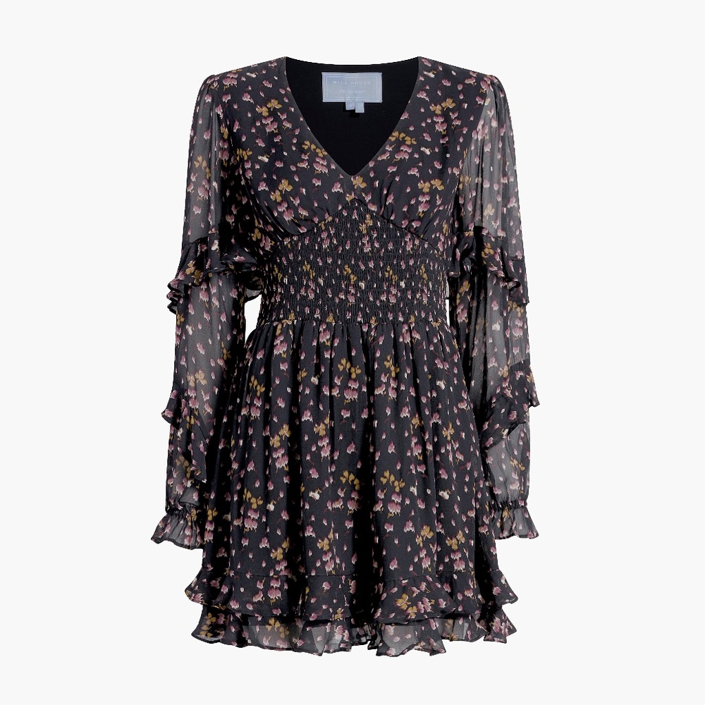 Hill House Home The Sofie Mini Nap Dress - Fuchsia Lucky Charm Size SFuchsia Luc
